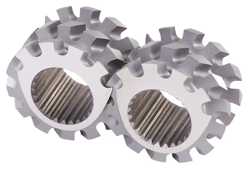 Karıştırma Elemanı (Mixing Screw Element) — Distributif / özel karıştırma için kullanılan mixing element ailesinden genel bir örnek