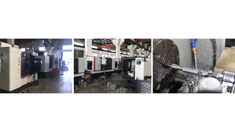 Vida elemanlarında CNC işleme, hassas profil üretimi ve üretim kontrol süreçlerinden örnekler